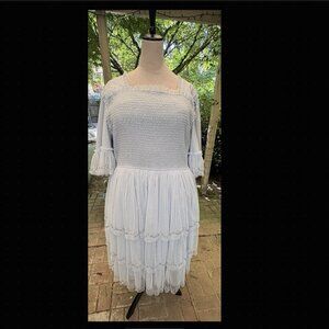 JessaKae powder blue sequined dress